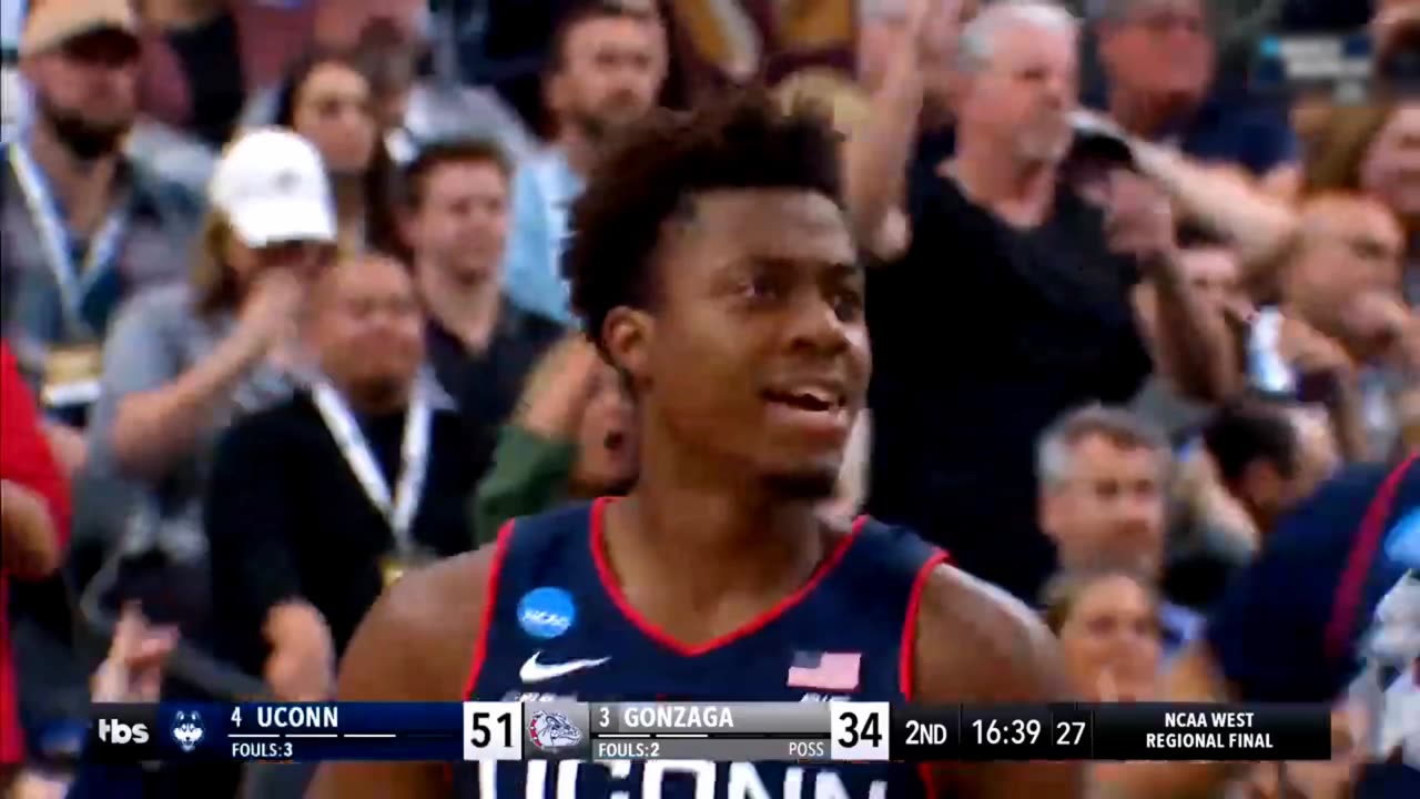 UConn vs. Gonzaga - Elite Eight NCAA tournament extended highlights