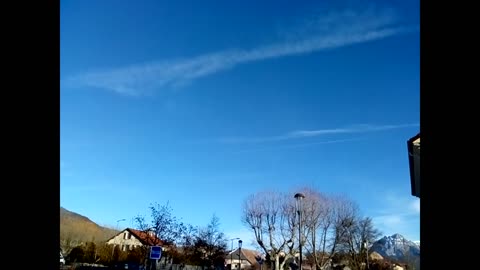 27.01.2022 Live Chemtrails dans le 05, à Chorges
