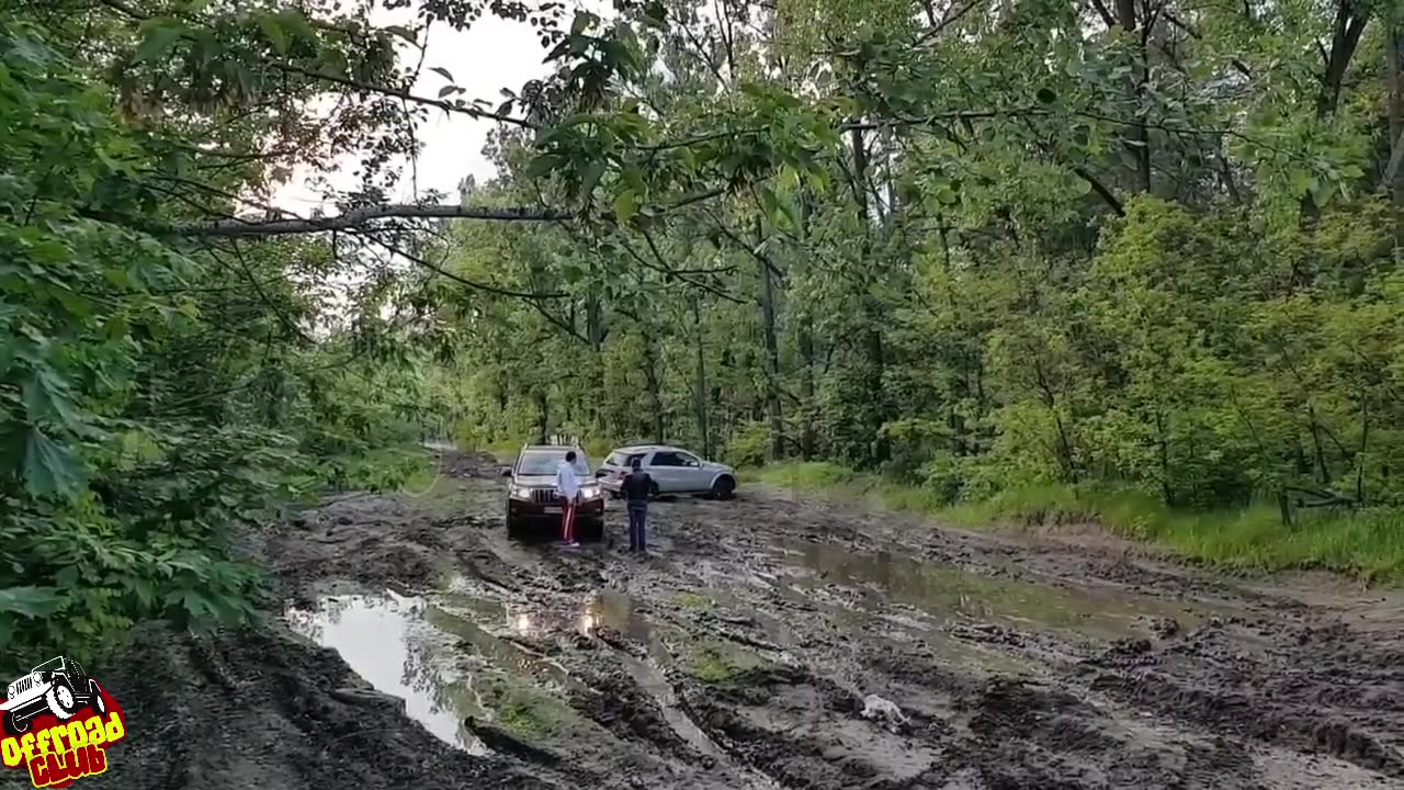 Offroad exciting moments