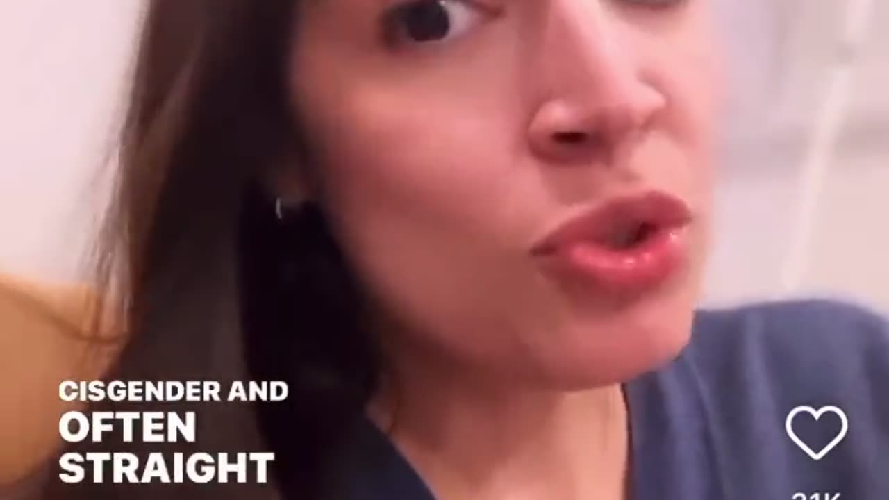 AOC claims “Cisgender and often straight men” are the ones who are after your kids