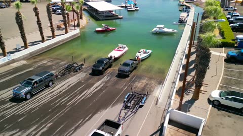 Dylan launching at the LHC marina