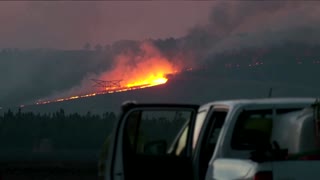 Wildfires rage into night in Spain's Zamora region