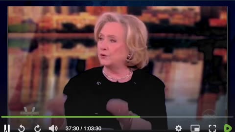 📺Killary Rotten Cliton⛓️ the VIEW