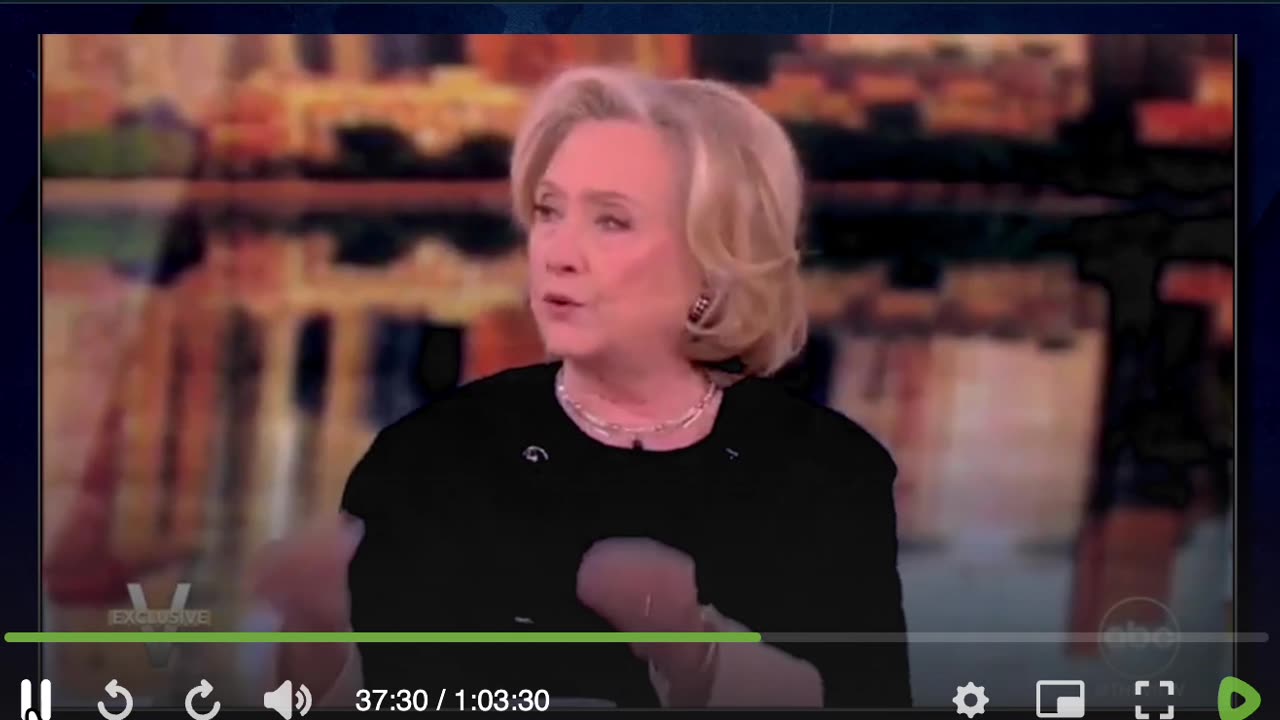 📺Killary Rotten Cliton⛓️ the VIEW