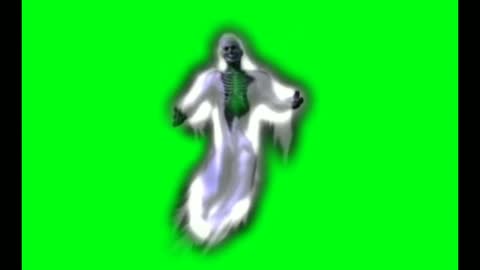 Ghost green screen effect