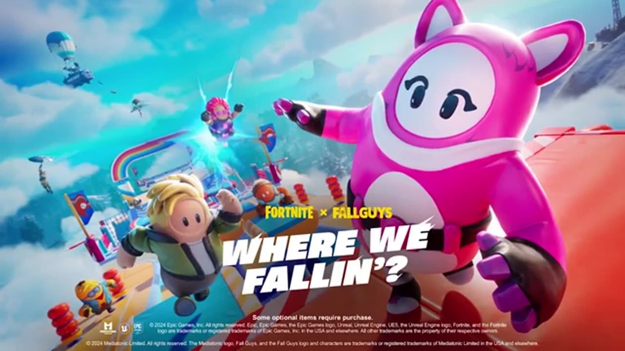 Fortnite x Fall Guys - Official Collaboration Launch Trailer
