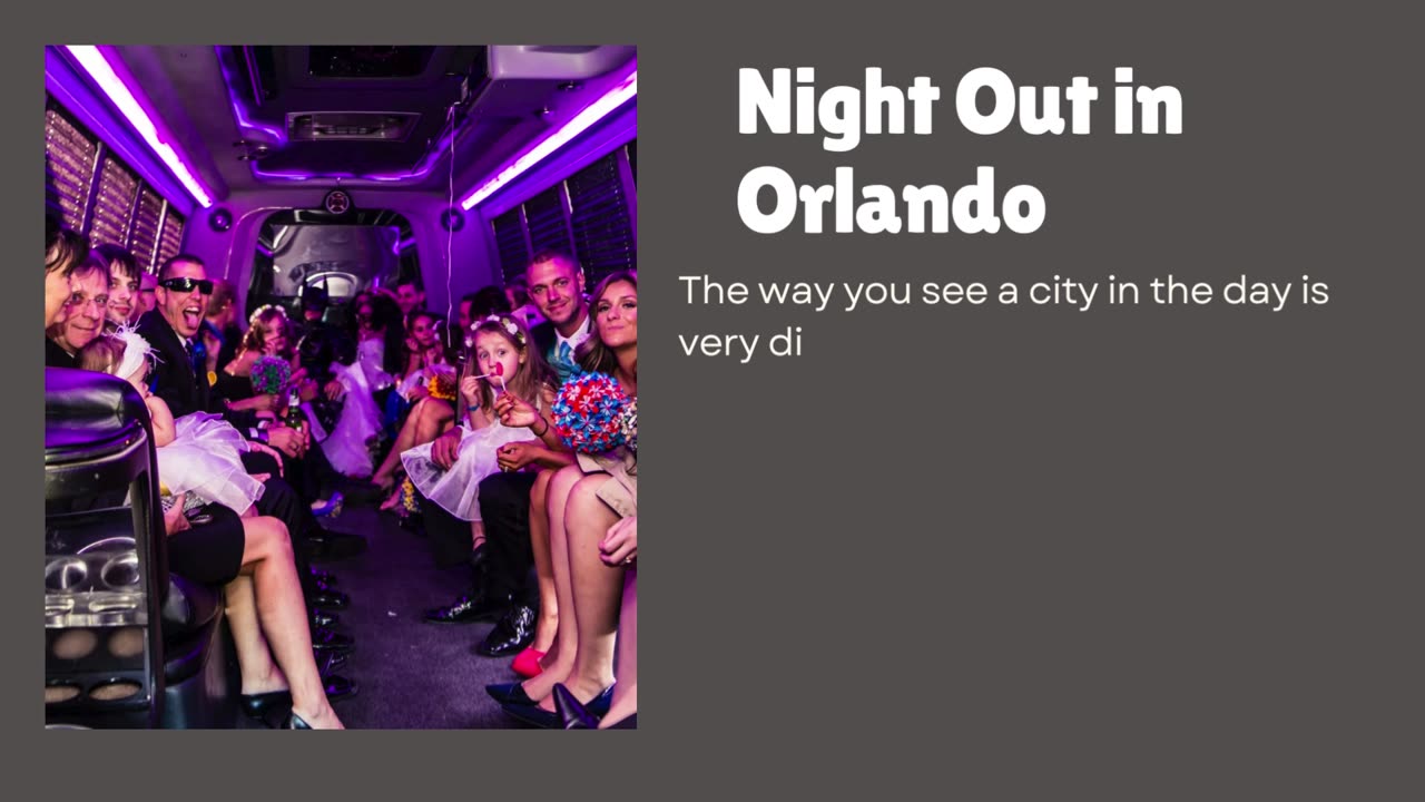 Night Out Limo & Car Service in Orlando - Orlando Airport Limousine