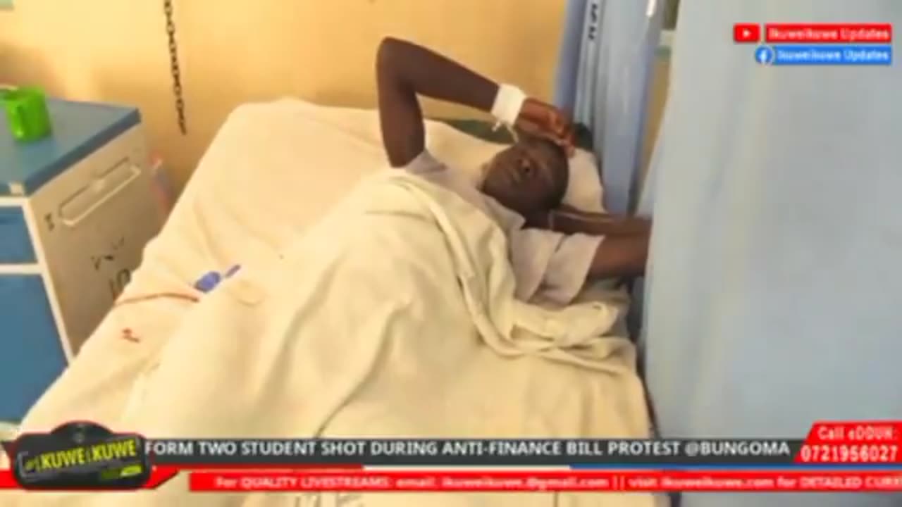 Student named Dan Kakai killed by the Kenian police