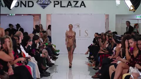 Isis Fashion Awards 2024 - Part 4 (Nude Accessory Runway Catwalk Show) Suzan Studio