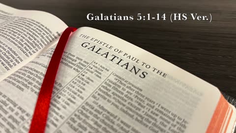 Galatians 5:1-14 | By Liberty, For Freedom (HS Version) | Lucas Crawford