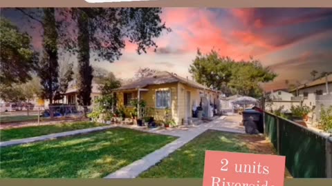 Sold 2 Units Riverside