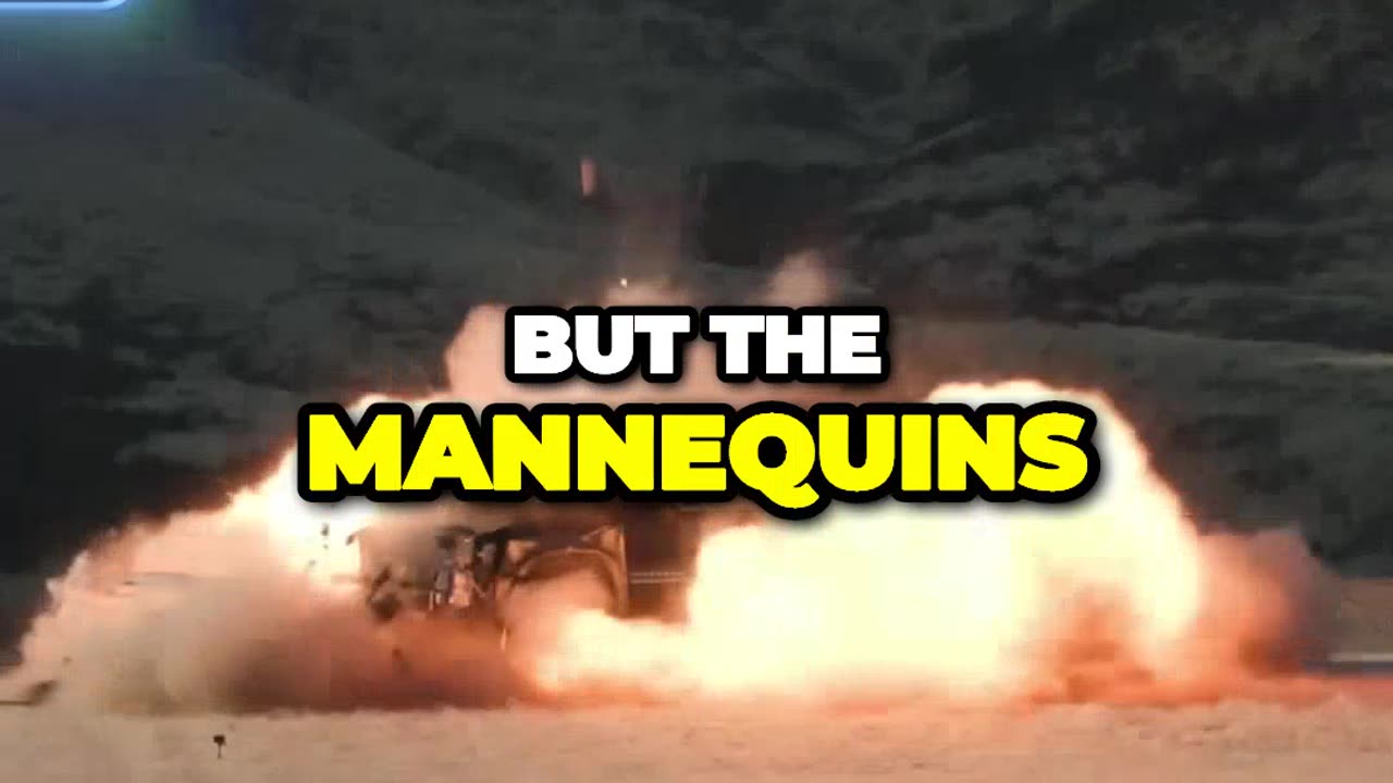 Explosion-proof car put to the ultimate test, feastables survive!