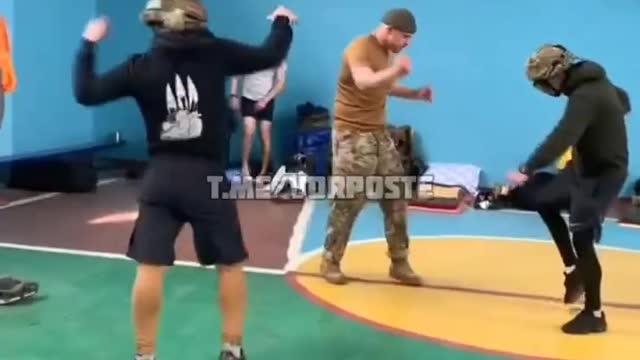 Ukrainian Troops Dancing