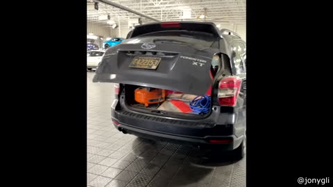 Car's trunk having some real issues with its owner