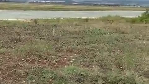 Huge Plane Looses Its Landing Gear Upon Takeoff