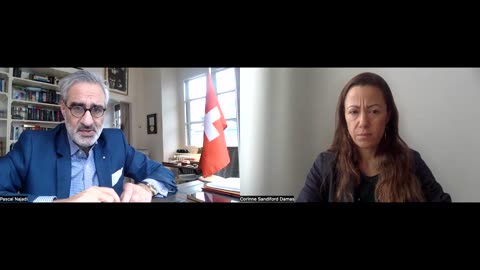 Pascal Najadi Entretien avec Corinne Sandiford Damas, Paris