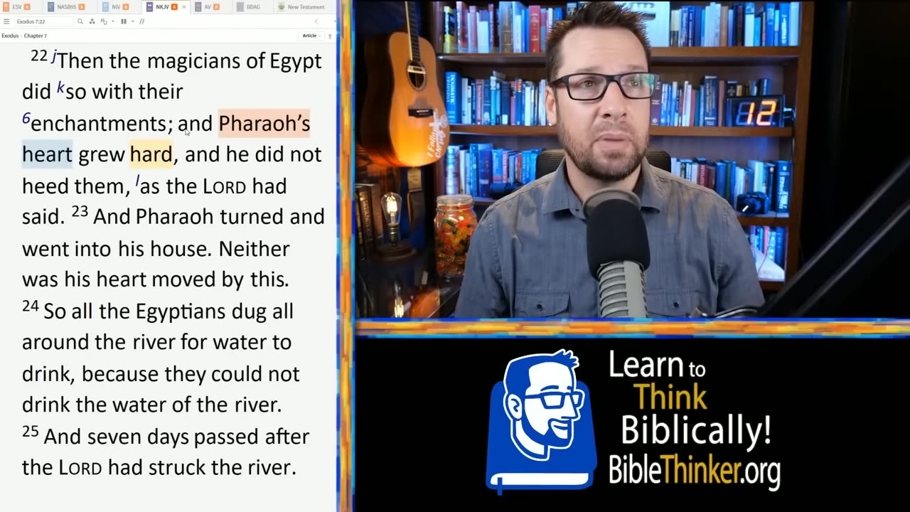 Did Pharaoh Have Free Will When "God Hardened His Heart"?