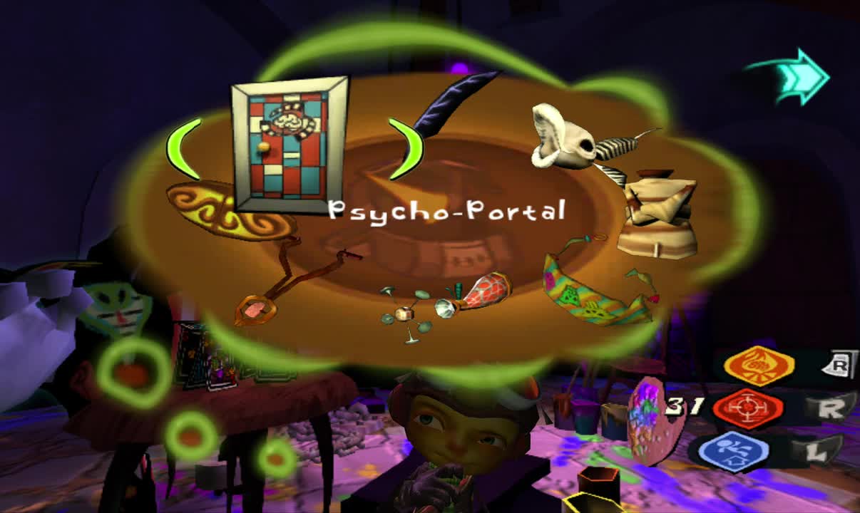 Psychonauts Pt.15-Into The Crazy Lady's Head