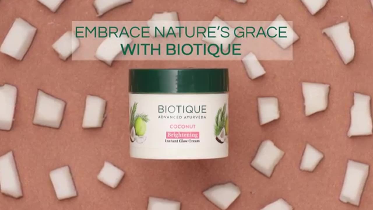 Biotique Coconut Brightening Instant Glow Cream