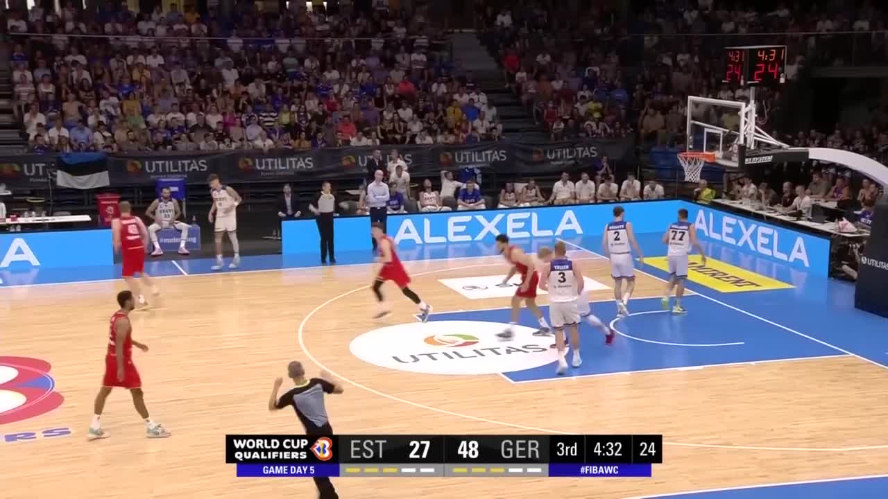 Estonia - Germany | Basketball Highlights - #FIBAWC 2023 Qualifiers