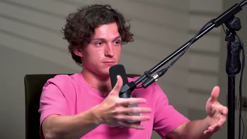 TOM HOLLAND Gets Vulnerable About Mental Health & Overcoming Social Anxiety || All podcast