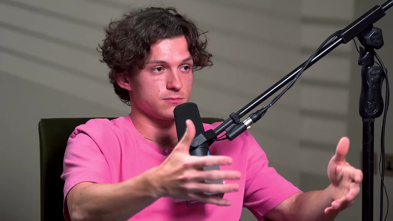 TOM HOLLAND Gets Vulnerable About Mental Health & Overcoming Social Anxiety || All podcast