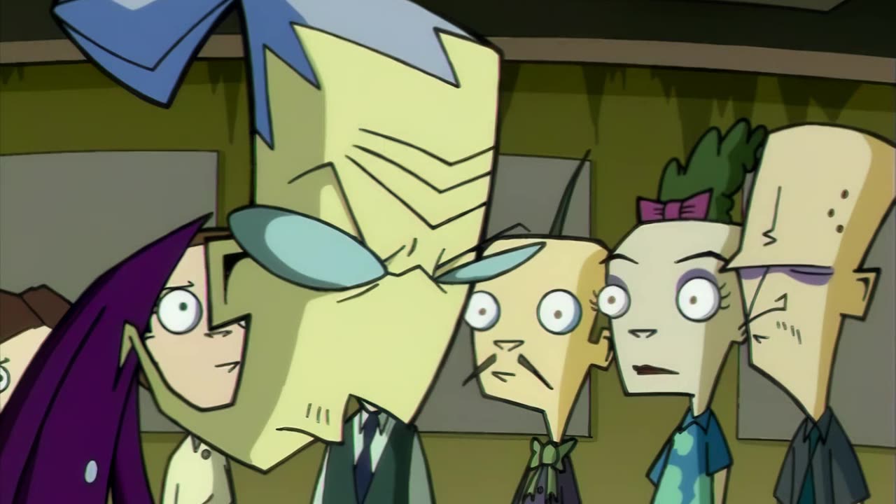 Invader Zim - Parent Teacher Night (1080 HD Upscale 60fps)