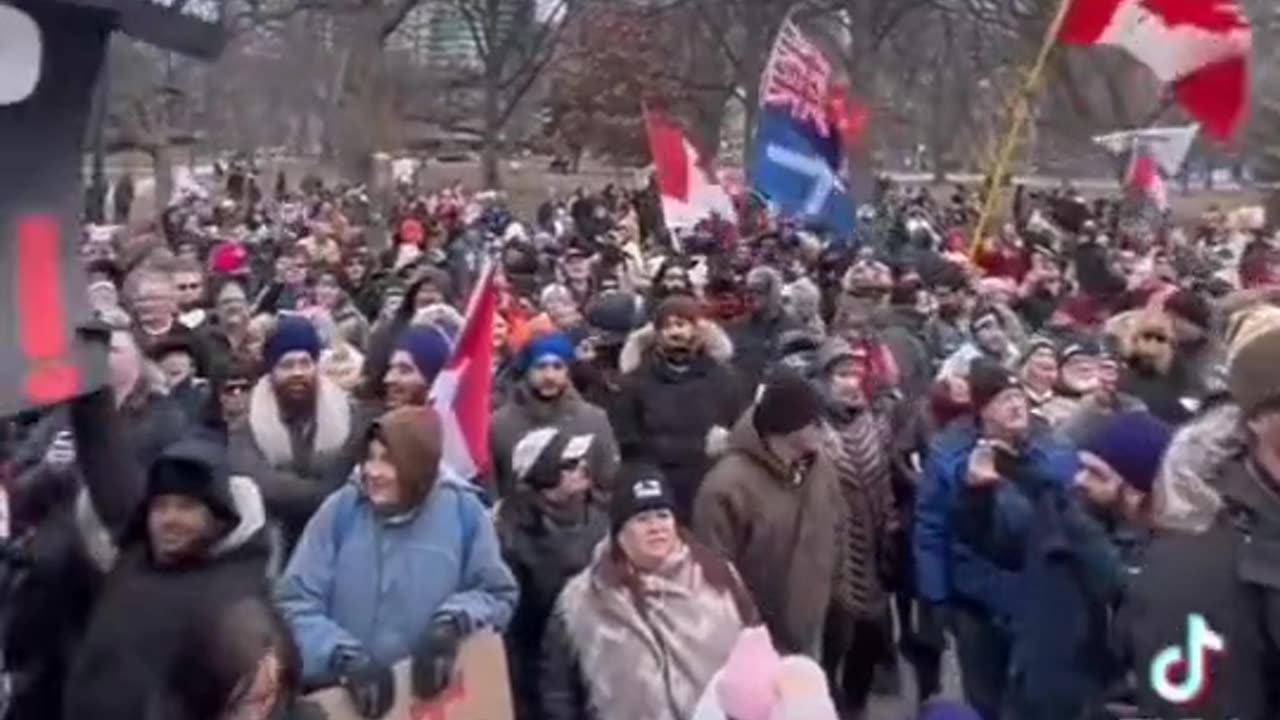 Toronto Canada 🇨🇦 Worldwide Freedom Rally, Anti Agenda 2030 🔥