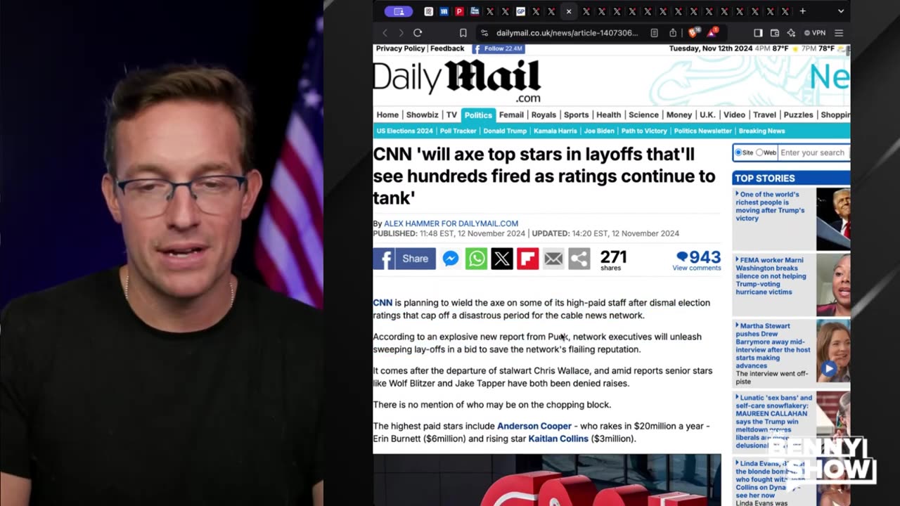 CNN To FIRE Hundreds in MASS LAYOFFS, Ratings TANK after Trump Win! Fake News FLAMES!!!