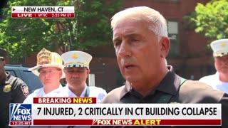 7 injured 2, critically in CT building collapse