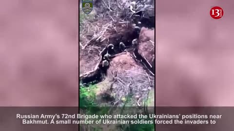"We have gathered prisoners here" - Ukrainian fighters released footage of 22 surrendering Russians