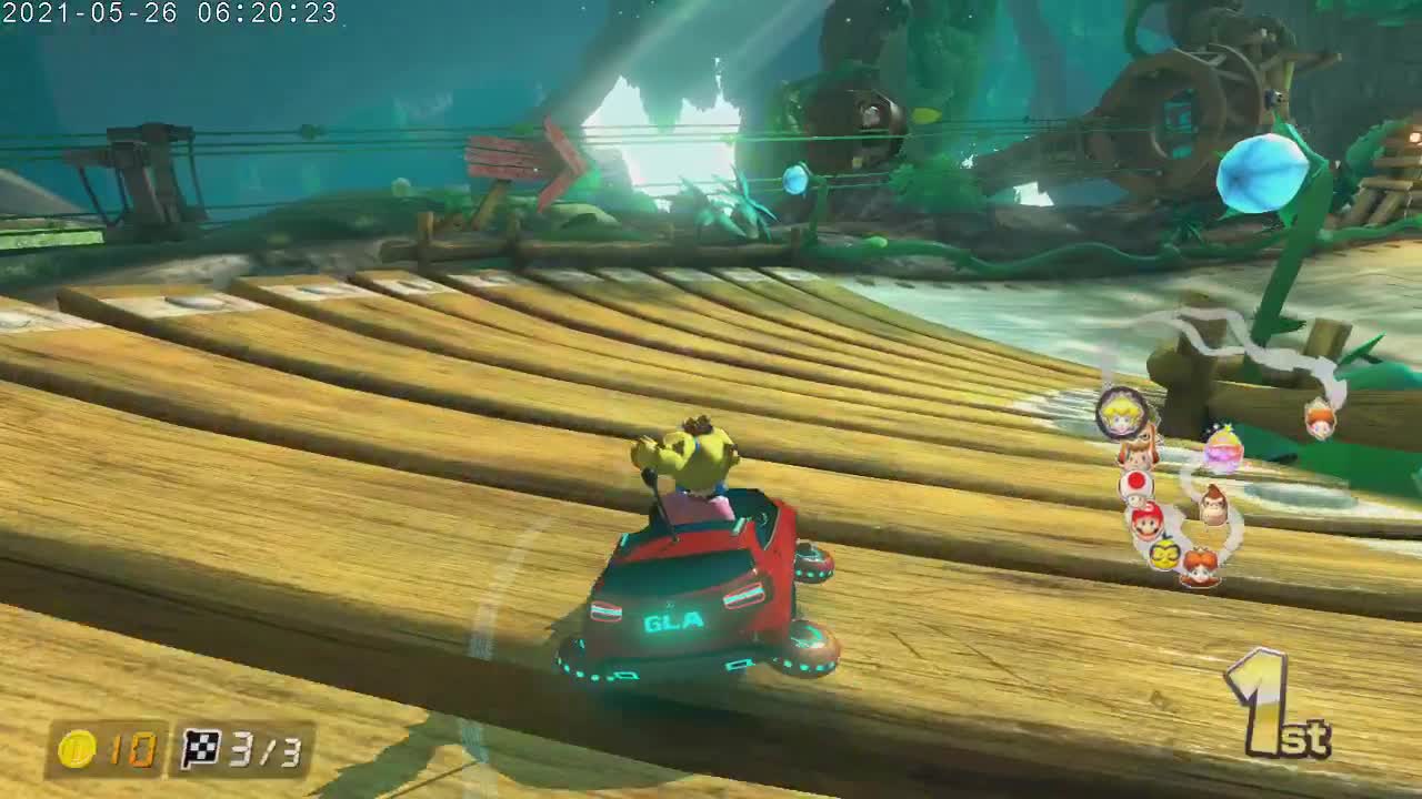 Mario Kart 8 Deluxe Switch Princess Peach Part 23 Wild Woods