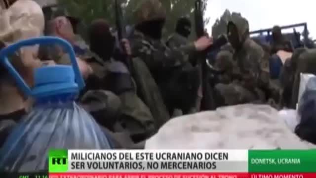 Guerra Civil da Ucrânia canção dos partisans (homenagem aos milicianos do Donbass)