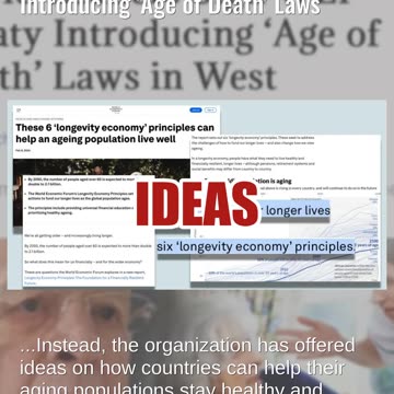Fact Check: World Leaders Did NOT Sign World Economic Forum Treaty Introducing 'Age of Death' Laws