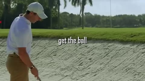 Rory Mcilroy's TIPS for bunker shot (Part 1) #golf #rory #mcilroy #tips #trick #bunker #shot #swing