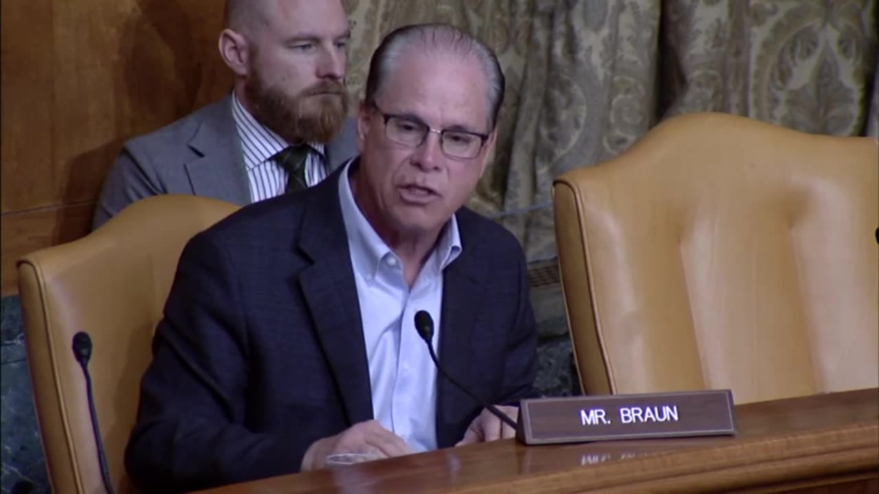 'You're Being Dishonest', Sen. Mike Braun Sets The Record Straight With Omb Director Shalanda Young