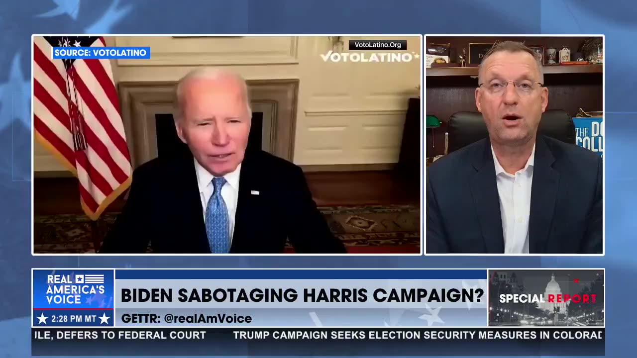 THE TENSION IS REAL BETWEEN BIDEN AND HARRIS