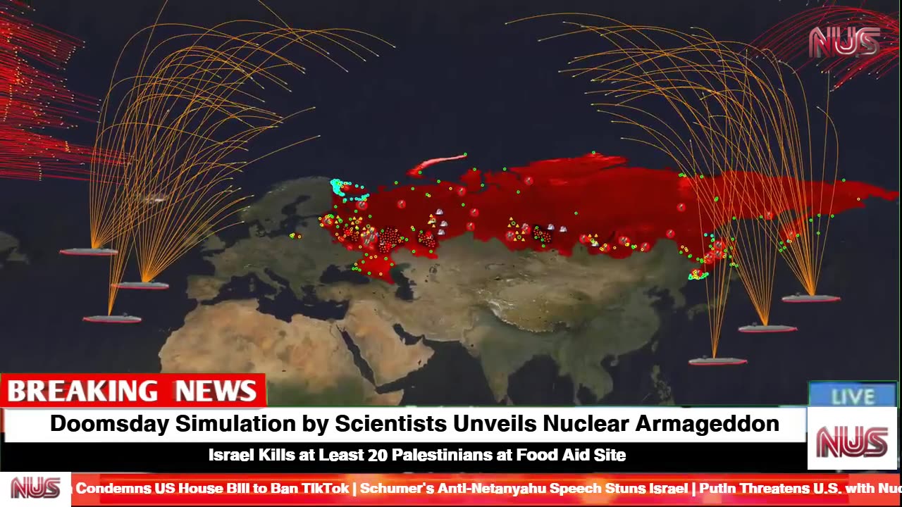 Scientists Unveil Grim Nuclear Armageddon Simulation