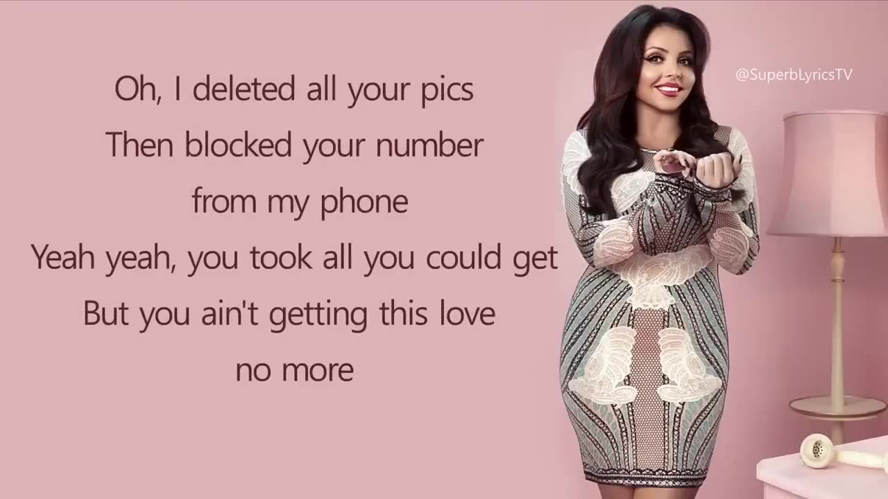 Little Mix - Shout Out To My Ex (Lyrics Video)