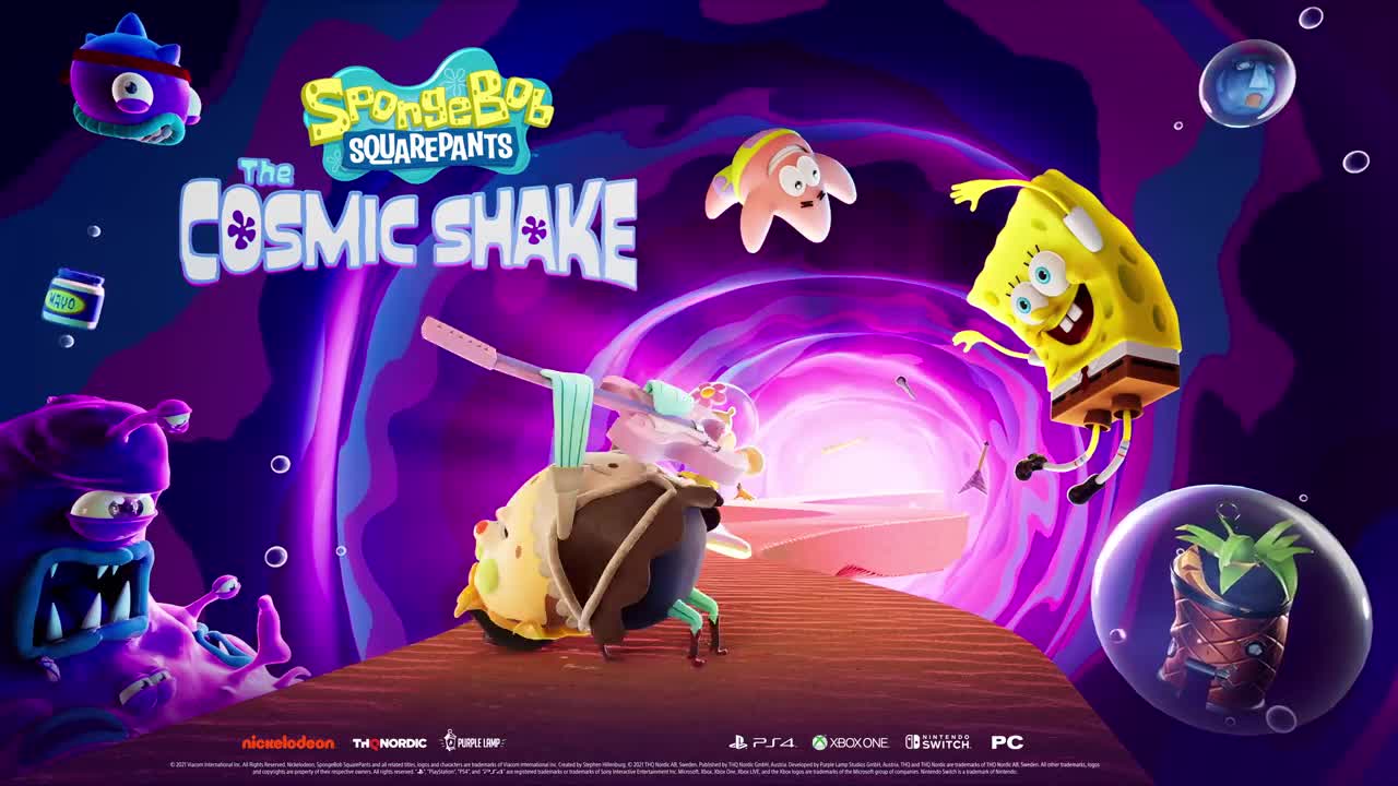 SpongeBob SquarePants: The Cosmic Shake - Announcement Trailer