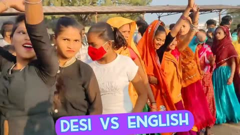 Desi vs english dance