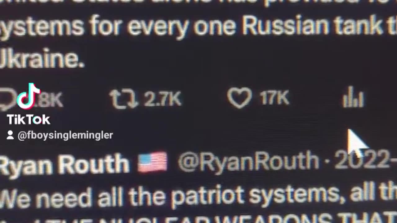 Ryan Routh likely motivation in Donald Trump attempted assassination Ukraine Zelensky Putin Russia