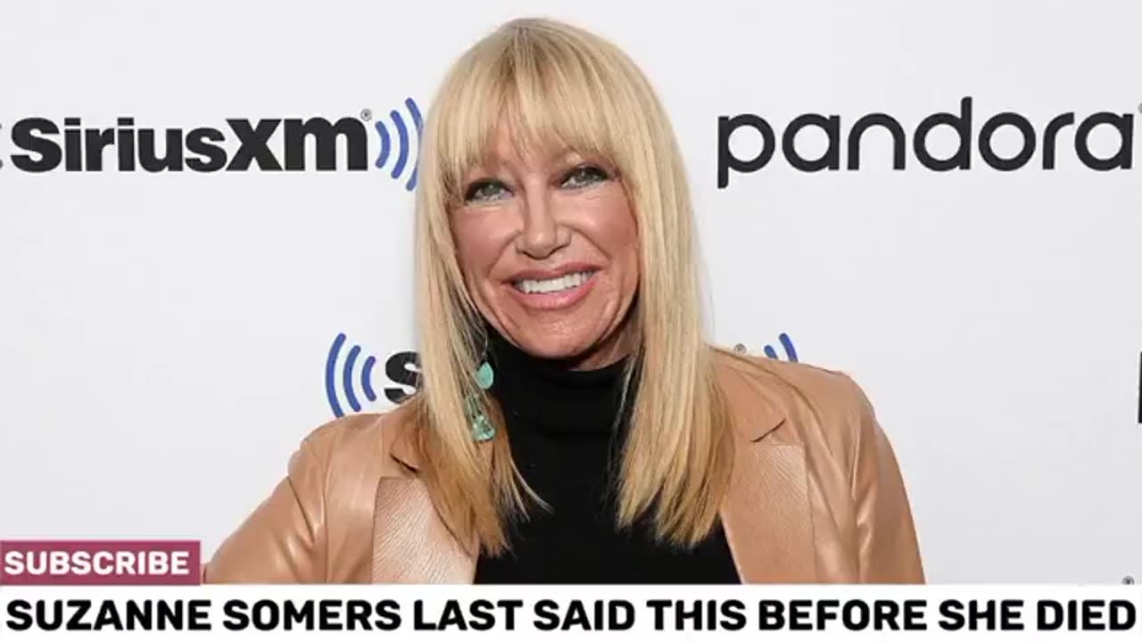 SUZANNE SOMERS SPEAKS ON THE DEATHS OF HOLISTIC DOCTORS IS REPORTED DEAD 12 HOURS LATER