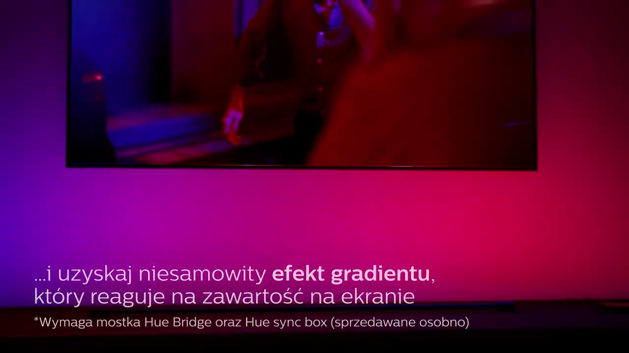 Philips Hue Tuba LED Play - Zgraj ?wiat?o z filmem, gr? i muzyk?