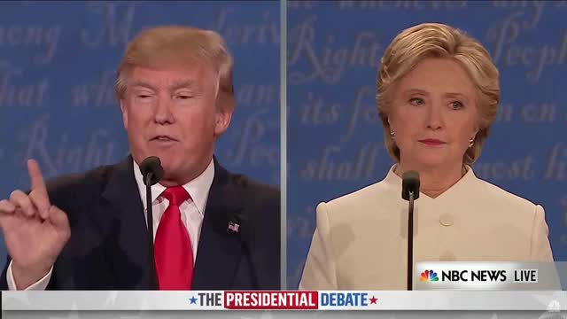 Hillary continues to set up the Russian Hoax Narrative in the 3rd Presidential debate