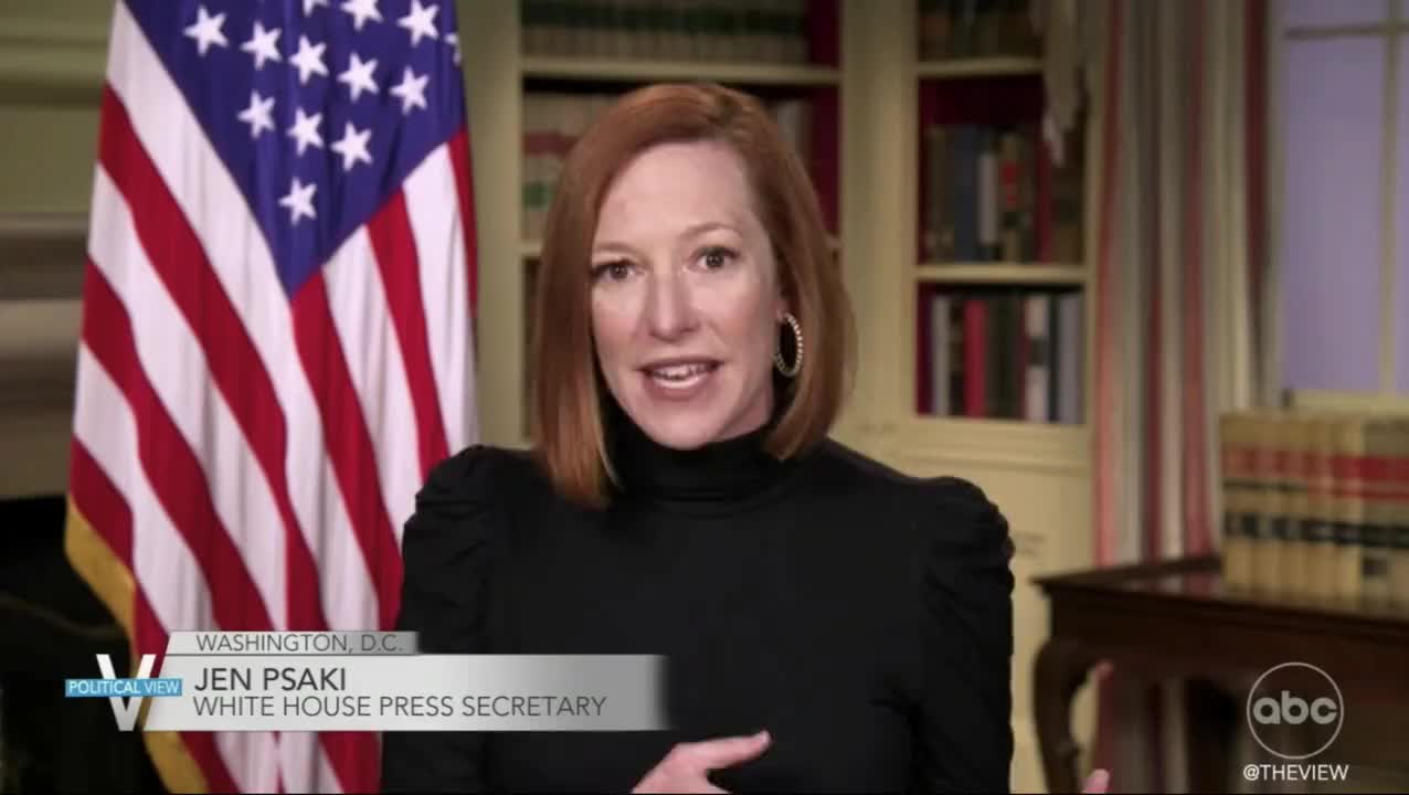 Psaki has an "advice" to everyone out there who's "frustrated"