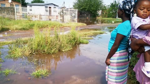 Flood in Galeshewe