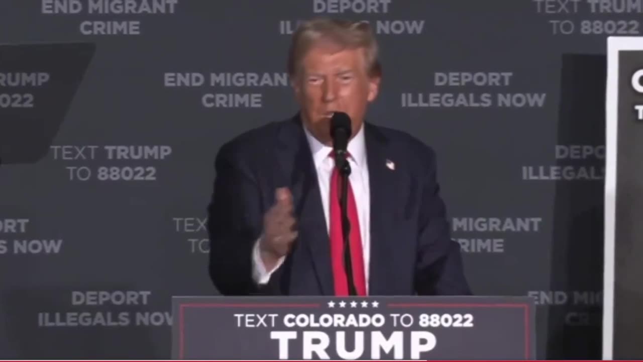 TT. TRUMP: "Cuối cùng chúng ta cũng có mặt ở Aurora, Colorado để kêu gọi sự chú ý của thế giới