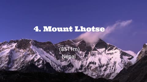Highest Mountains in the World!