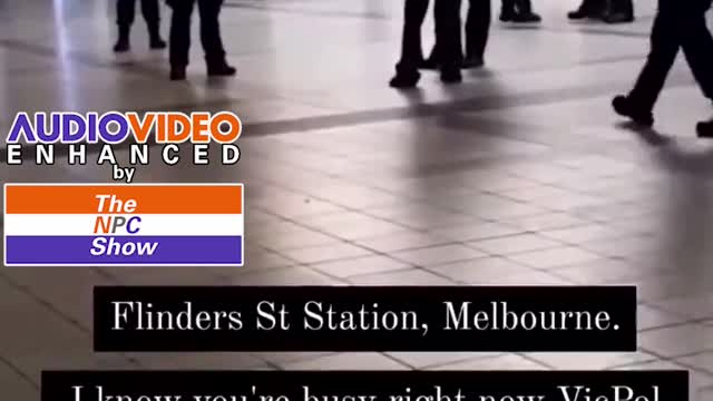 Melbourne C0PS Don't Want To Talk They Want Vl0LENCE RAW 🟠⚪🟣The NPC Show